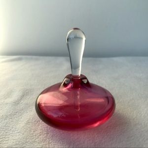 Handcrafted Glass Perfume Bottle